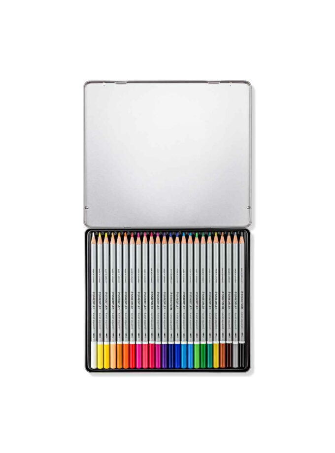 Set-24-moluvia-akouarelas-karat-aquarell-125-Staedtler-Art&Colour-OpenCase