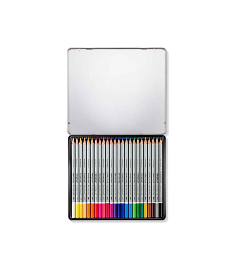 Set-24-moluvia-akouarelas-karat-aquarell-125-Staedtler-Art&Colour-OpenCase