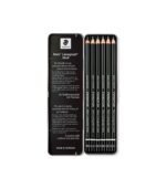 set-6-moluvia-Mars-Lumograph-Black-100B-Staedtler-Art&Colour-OpenCase