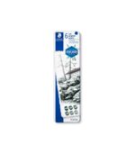 set-6-moluvia-grafiti-mars-lumograph-pure-graphite-100G-M6-Staedtler-Art&Colour