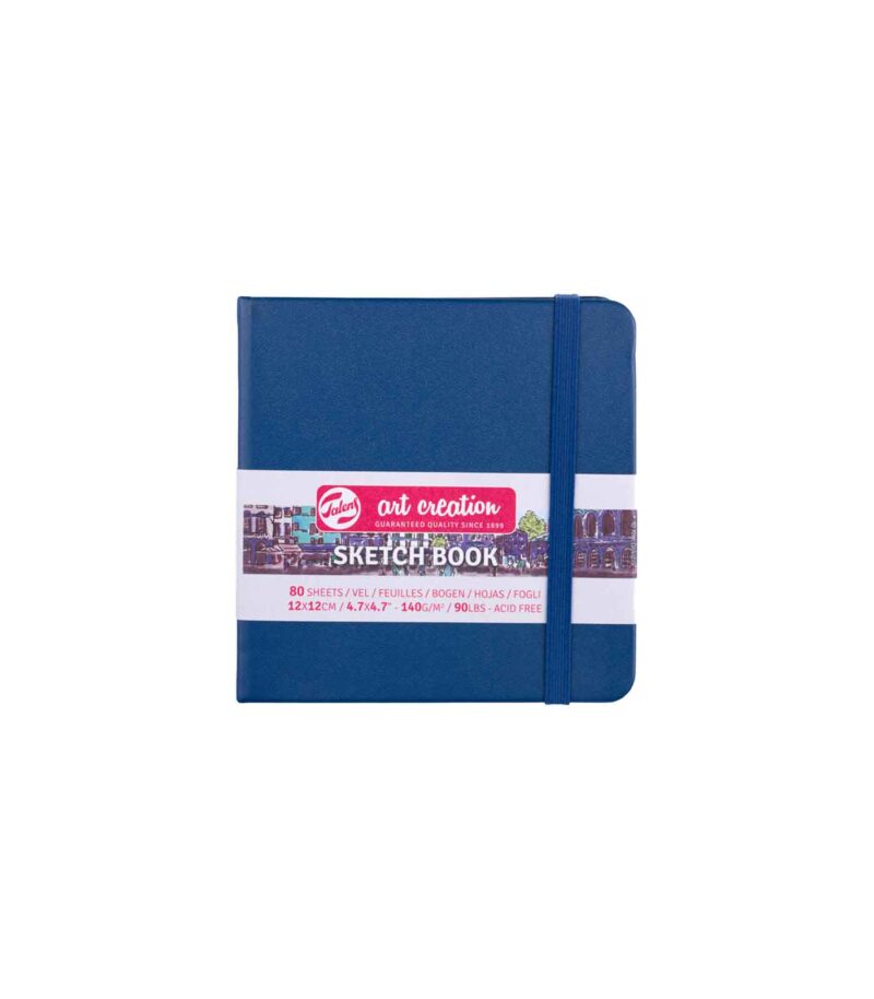 Mplok-Zografikis-Talens-Art-Creation-Navy-Blue-80-Pages-12X12cm-140gr-Art&Colour