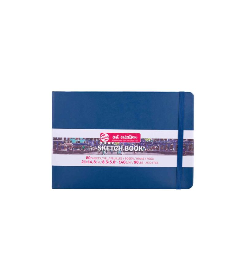 Mplok-Zografikis-Talens-Art-Creation-Navy-Blue-80-Pages-21X15cm-140gr-Art&Colour