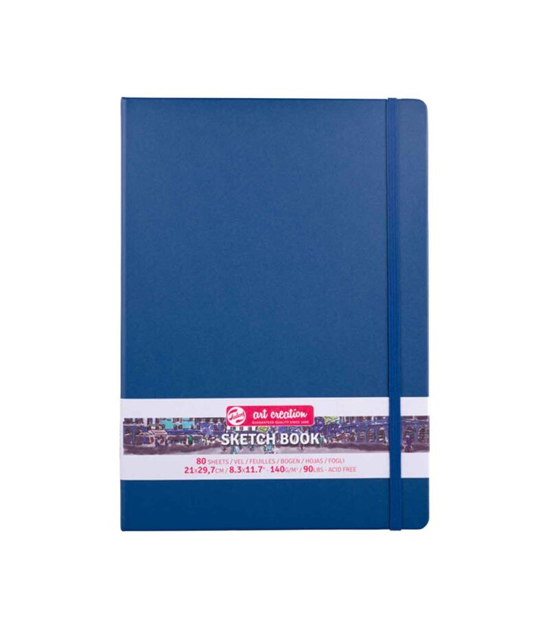 Mplok-Zografikis-Talens-Art-Creation-Navy-Blue-80-Pages-21X30cm-140gr-Art&Colour