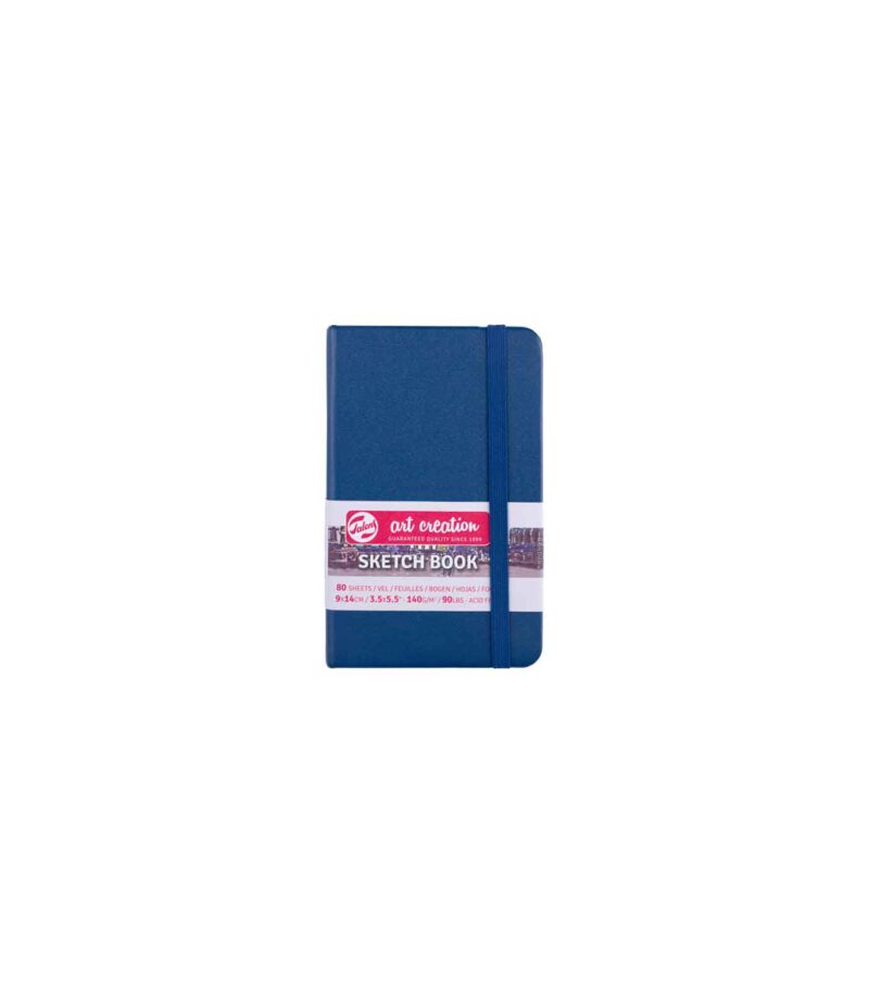 Mplok-Zografikis-Talens-Art-Creation-Navy-Blue-80-Pages-9X14cm-140gr-Art&Colour