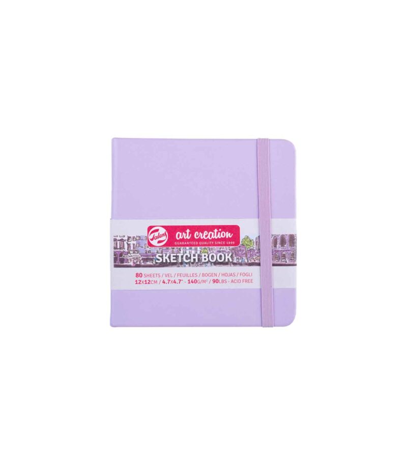 Mplok-Zografikis-Talens-Art-Creation-Pastel-Violet-80-Pages-12X12cm-140gr-Art&Colour