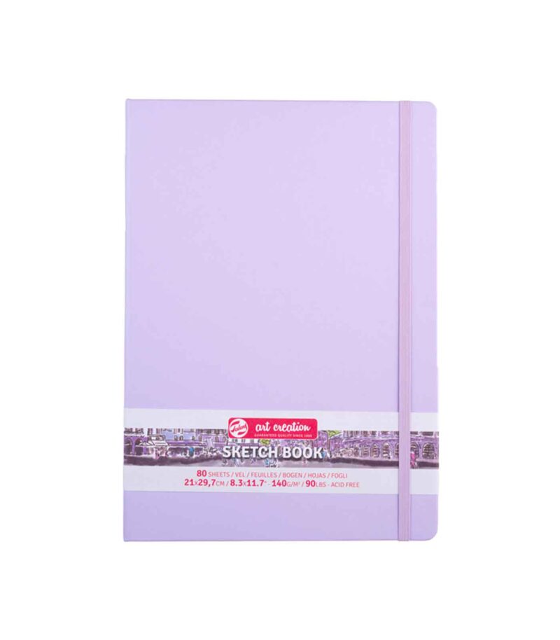 Mplok-Zografikis-Talens-Art-Creation-Pastel-Violet-80-Pages-21X30cm-140gr-Art&Colour