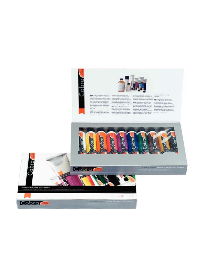set-10x40ml-cobra-artist-oil-Ladoxroma-Nerou-Talens-Art&Colour