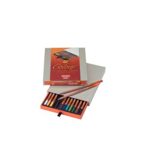 Set of 12 Pencils Colour Box Design Specialty Bruynzeel