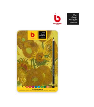 Set of 12 Coloured Pencils Bruynzeel Van Gogh Museum