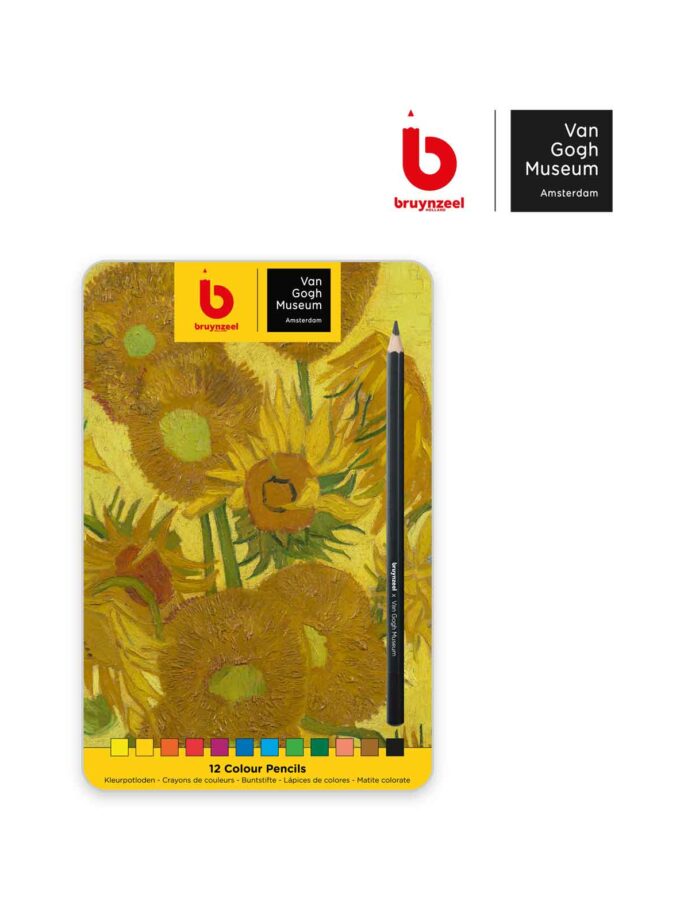 Set of 12 Coloured Pencils Bruynzeel Van Gogh Museum