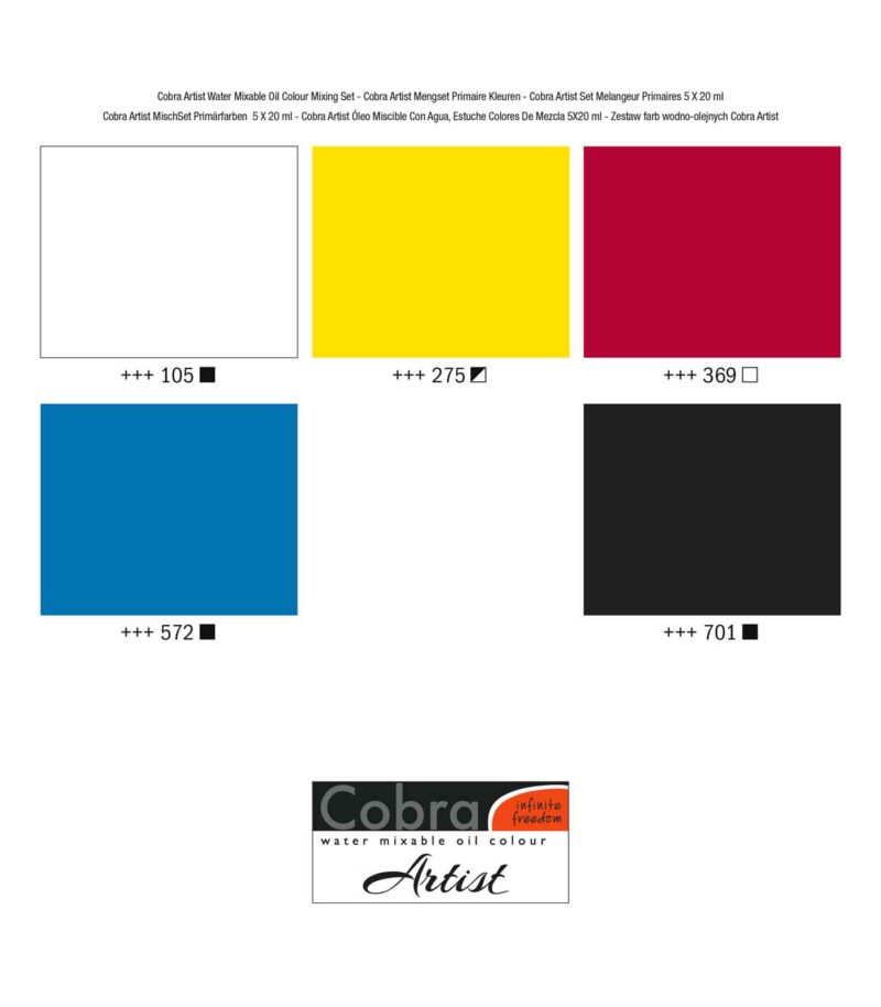 set-5x20ml-cobra-artist-oil-Ladoxroma-Nerou-Talens-Art&Colour-Colorcard