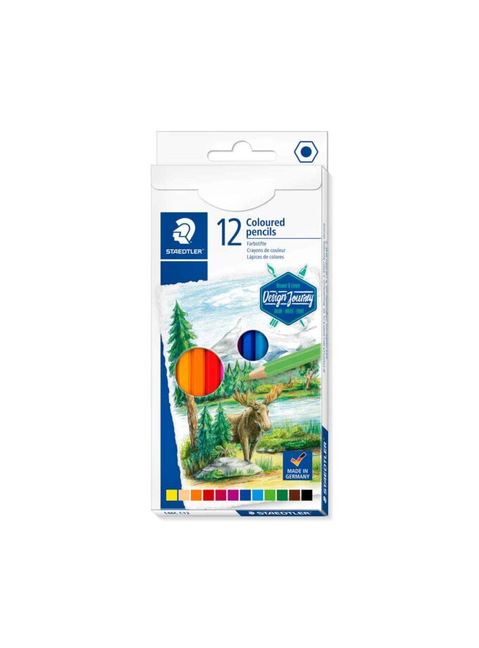 Set of 12 coloured pencils Staedtler 146C