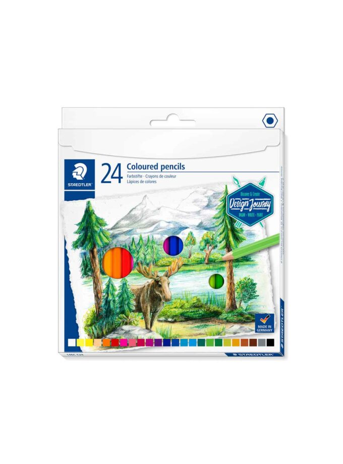 Set of 24 Coloured Pencils Staedtler 146C