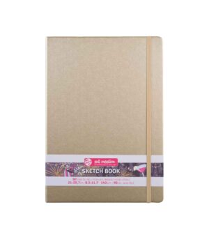 Mplok-Zografikis-Talens-Art-Creation-White-Gold-80-Pages-21X30cm-140gr-Art&Colour