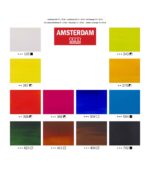 set-12-akrulika-landscape-set-20ml-standard-acrylics-Amsterdam-Talens-Art&Colour-Colorchart
