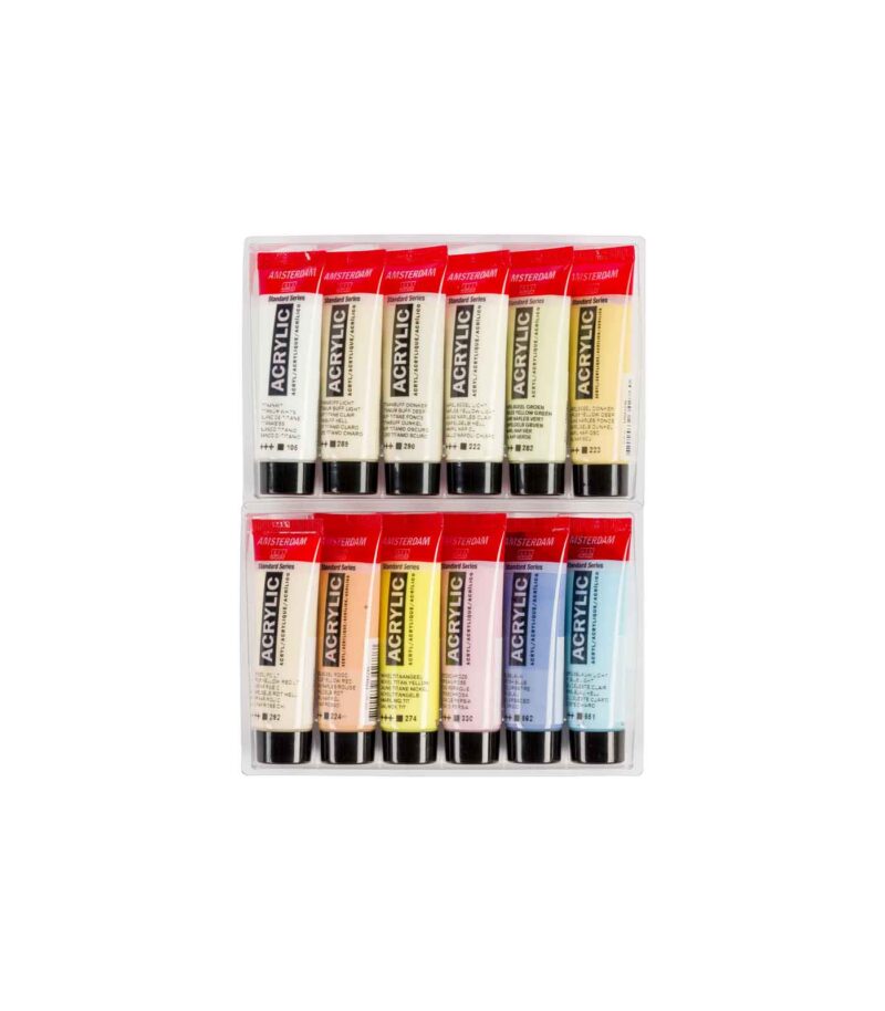 set-12-akrulika-pastel-set-20ml-standard-acrylics-Amsterdam-Talens-Art&Colour-0