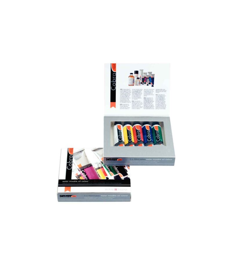 set-5-40ml-ladoxromata-cobra-oil-Starter-Set-Talens-Art&Colour set-5-40ml-ladoxromata-cobra-oil-Starter-Set-Talens-Art&Colour