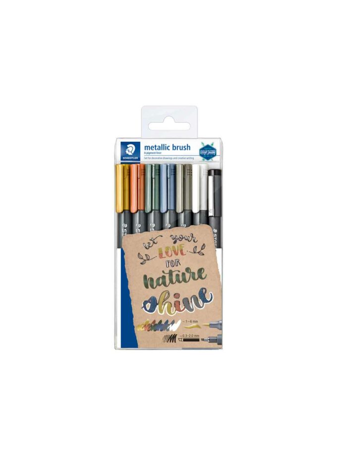 Set of 7 Markers Metallic Colours Staedtler 8321