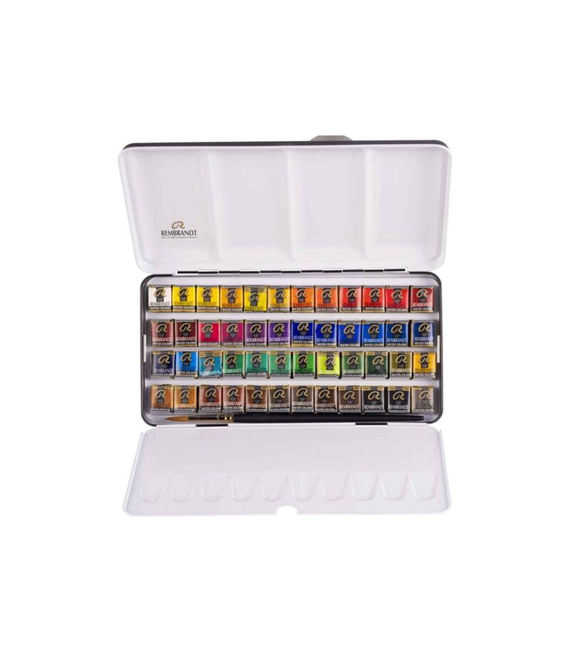 set-akouarelas-metaliki-kasetina-48-Rembrandt-Watercolour-Talens-Art&Colour-Open