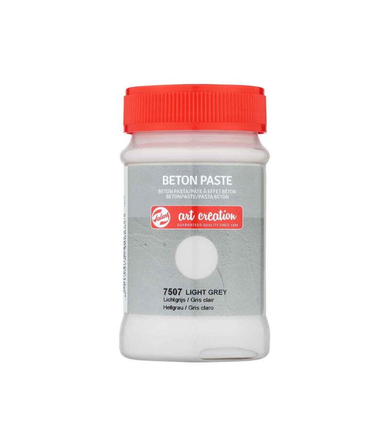 TAC-Beton-Paste-7507-Light-Grey-100ml-Art-Creation-Talens-Art&Colour