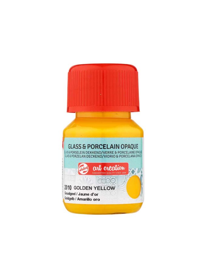 TAC-Glass&Porcelain-Opaque-2010-Golden-Yellow-30ml-Art-Creation-Talens-Art&Colour