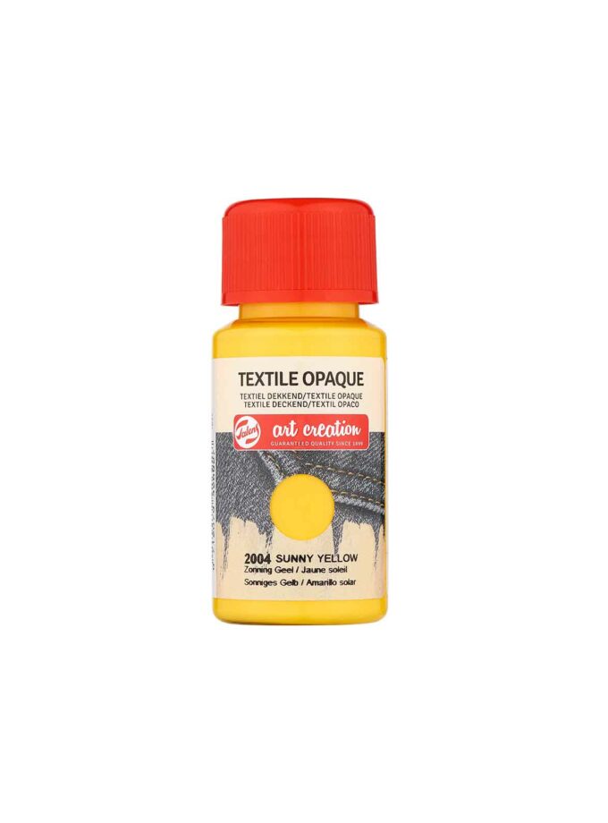 TAC-Textile-Opaque-50ml-2004-Sunny-Yellow-Art-Creation-Talens-Art&Colour