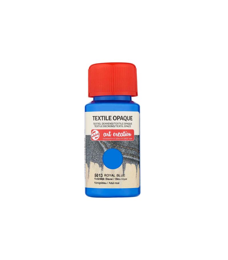 TAC-Textile-Opaque-50ml-5013-Royal-Blue-Art-Creation-Talens-Art&Colour