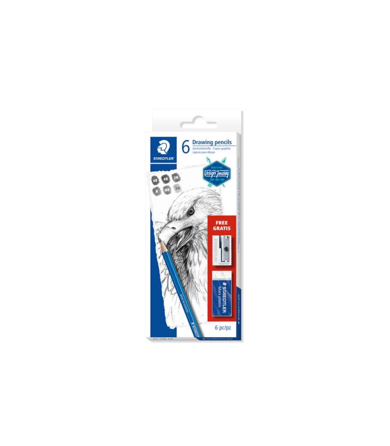 set-6-drawing-pencils-61100C6-Moluvia-sxediou-Staedtler-Art&Colour-1 set-6-drawing-pencils-61100C6-Moluvia-sxediou-Staedtler-Art&Colour-1