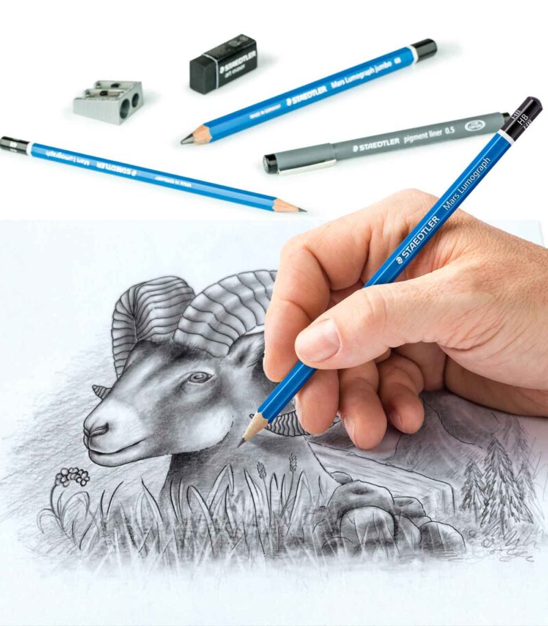 set-sketching-61100-moluvia-sxediou-Staedtler-Art&Colour