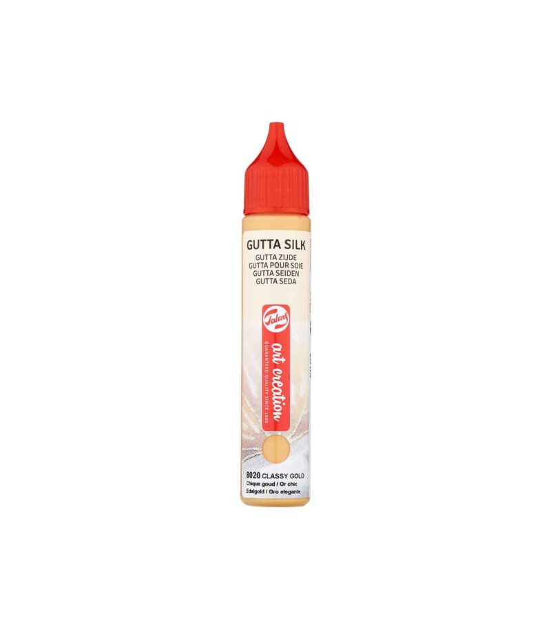 TAC-Gutta-Silk-8020-Classy-Gold-28ml-Art-Creation-Talens-Art&Colour