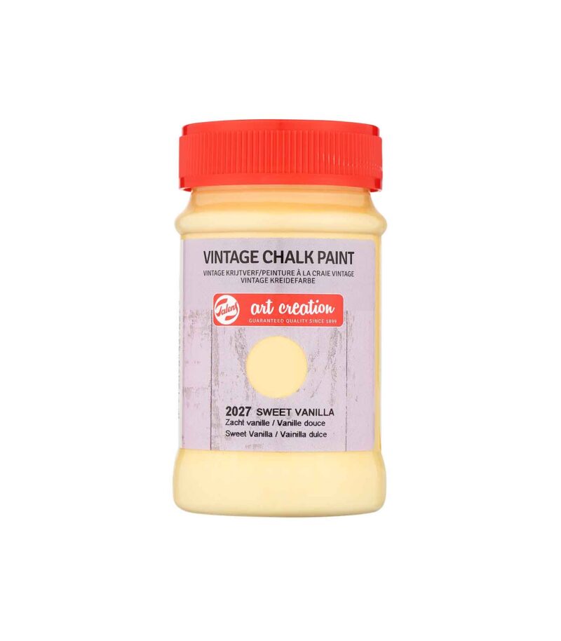 TAC-Vintage-Chalk-Paint-2027-Sweet-Vanilla-100ml-Art-Creation-Talens-Art&Colour