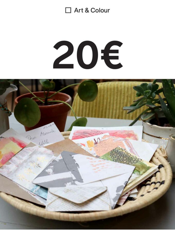 Art & Colour Gift Card - €20