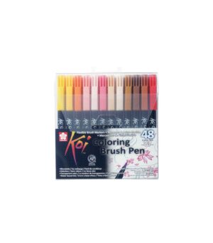 Set of 48 Watercolour Brush Pens Koi