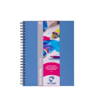 Pad Spiral Mix Media Journal Van Gogh