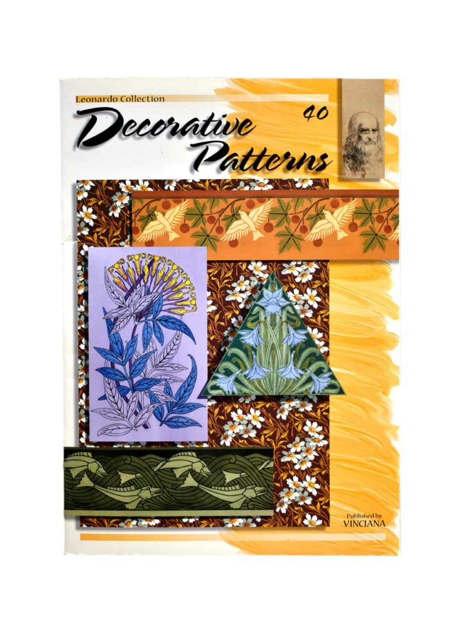 No-40-Decorative-Patterns-Leonardo-Collection-Vivlia-Zografikis-Vinciana-Art&Colour