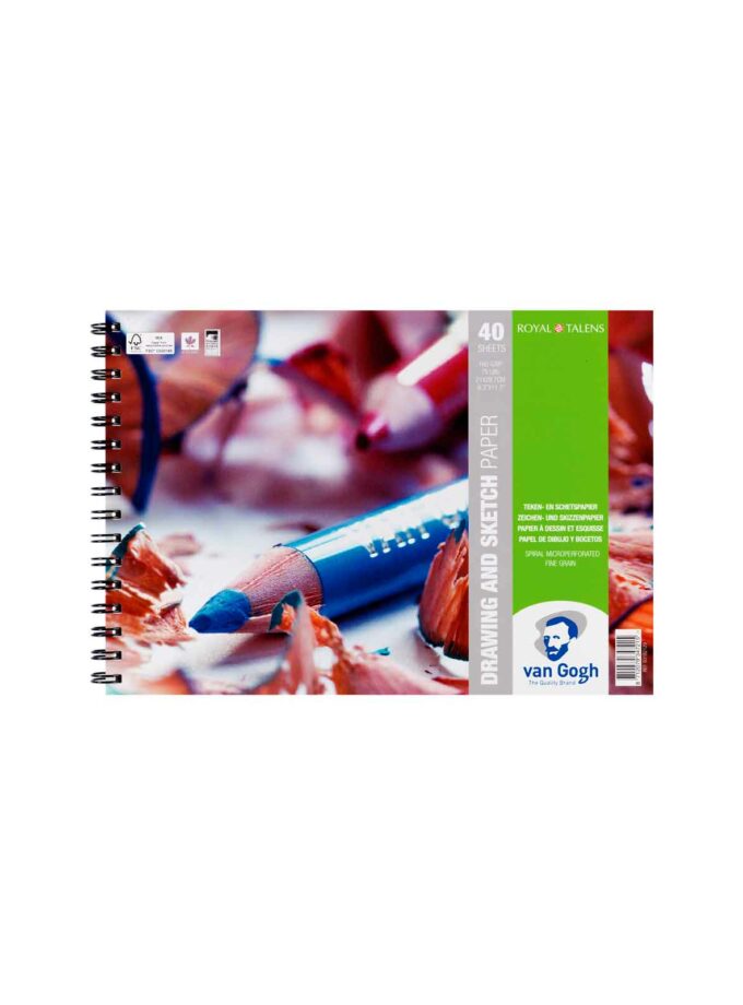 A4-mplok-spiral-Drawing-Sketch-Paper-VanGogh-Talens-Art&Colour
