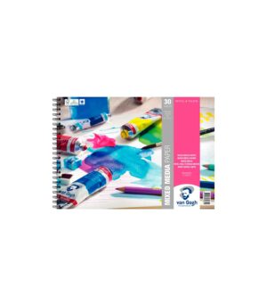 Spiral Mix Media Paper Sketchbook Van Gogh