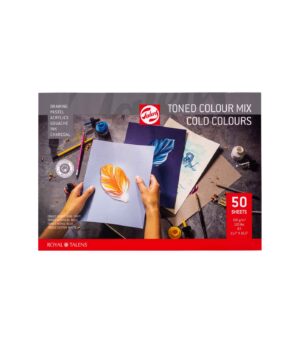 Coloured Painting Pad Toned Cold Mix Talens