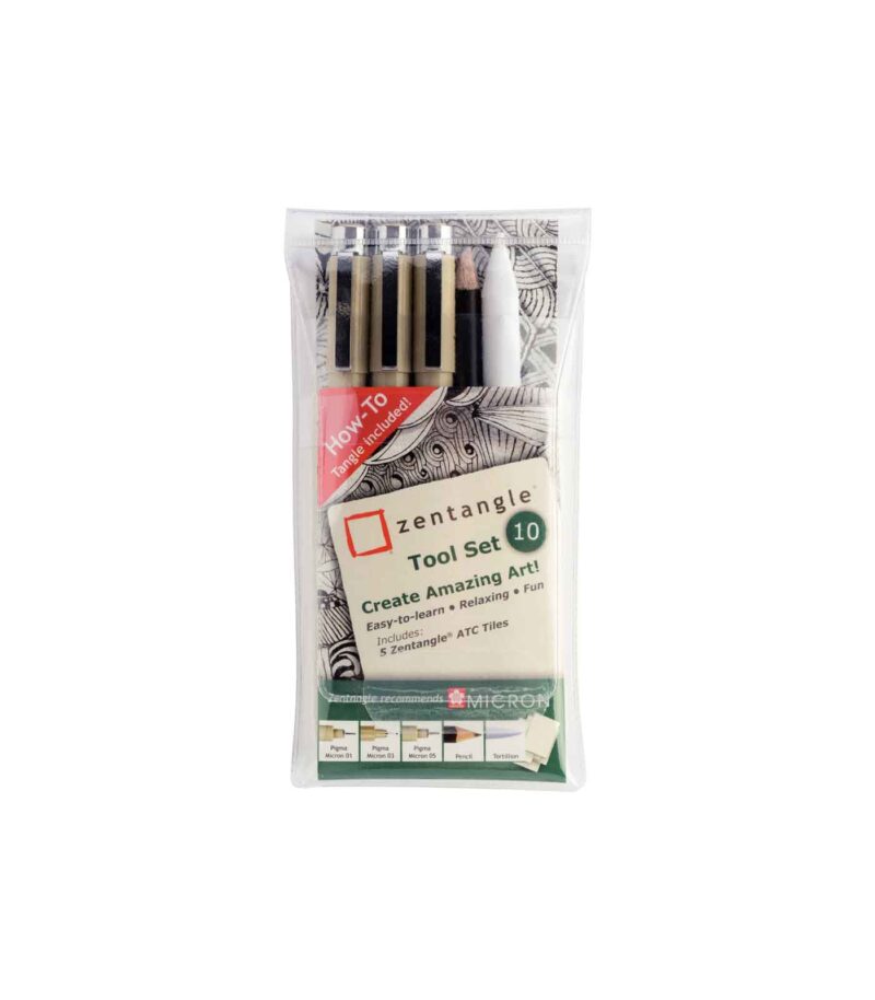 set-10-Zentagle-Pigma-Micron-Sakura-Art&Colour set-10-Zentagle-Pigma-Micron-Sakura-Art&Colour