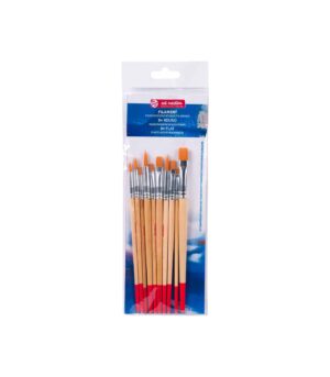 Set of 10 Synthetic Brushes Art Creation 5R/5F Talens