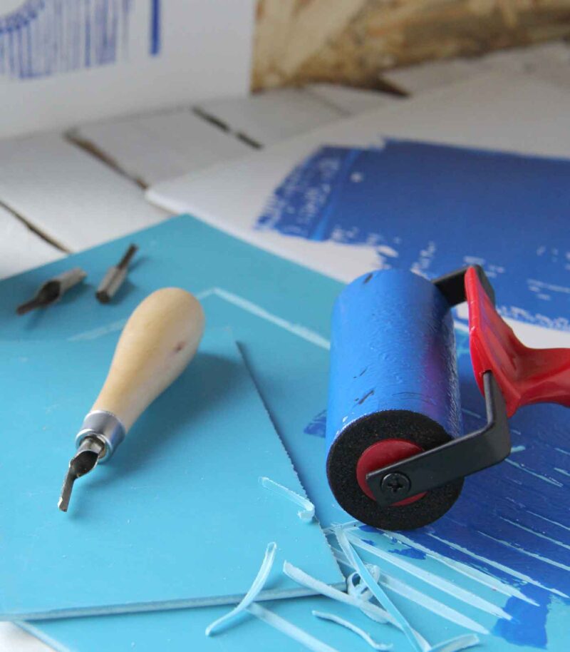 xaraktiki-lino-printing-PrintMaking-Category-Art&Colour