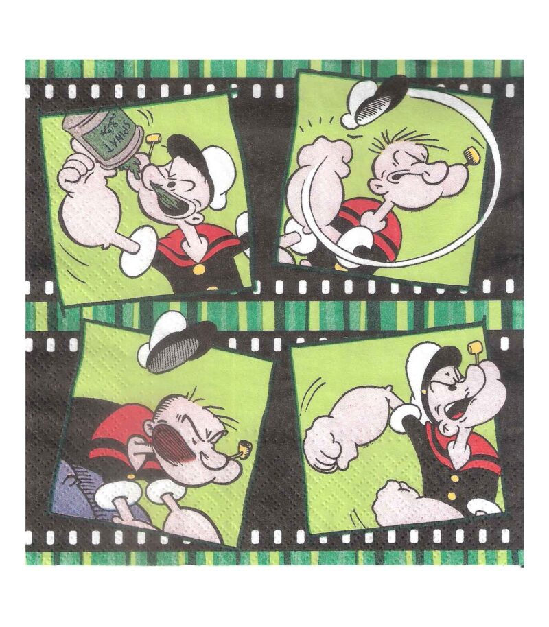 Popeye-cartoon-Xartopetsetes-33x33cm-Art&Colour Popeye-cartoon-Xartopetsetes-33x33cm-Art&Colour