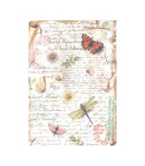 Rice Paper Decoupage A4 Butterflies R4285
