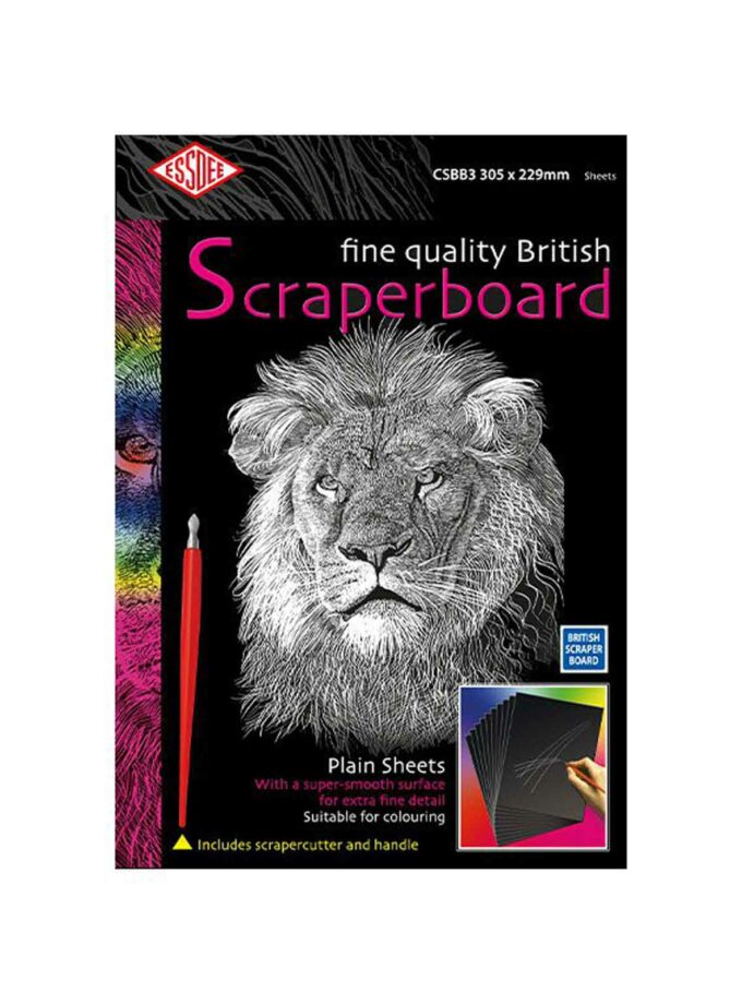 305x229mm-Fulla-Screaperboard-Essdee-Art&Colour