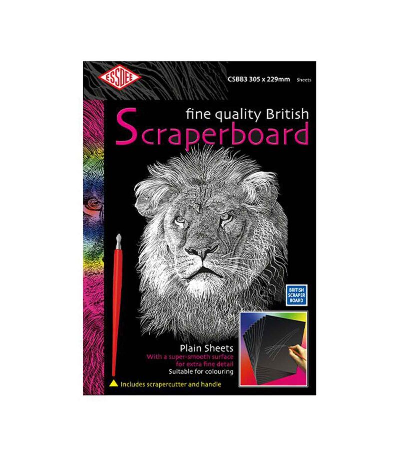 305x229mm-Fulla-Screaperboard-Essdee-Art&Colour