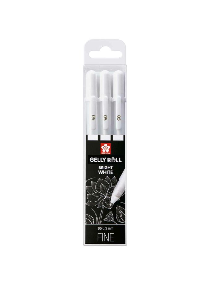 POXPGBWH3A-set-3-penakia-Gelly-Roll-Fine-05-White-Sakura-Pens-Art&Colour-Packaged