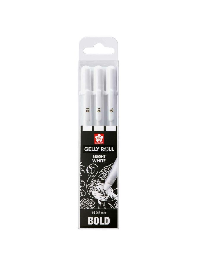POXPGBWH3B-set-3-penakia-Gelly-Roll-Bold-10-White-Sakura-Pens-Art&Colour-Packaged