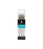 Set of 3 Pens Pigma Micron PN Office 0.4/0.5mm