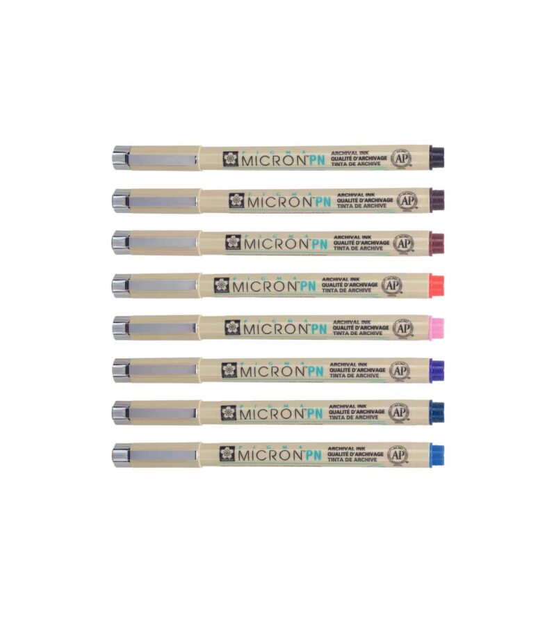 POXSDKPN8-set-8-markadorakia-Pigma-micron-PN-Everyday-Set-Sakura-Art&Colour-Markers
