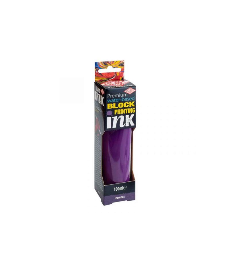 Purple-100ml-xroma-xaraktikis-block-printing-Essdee-Art&Colour